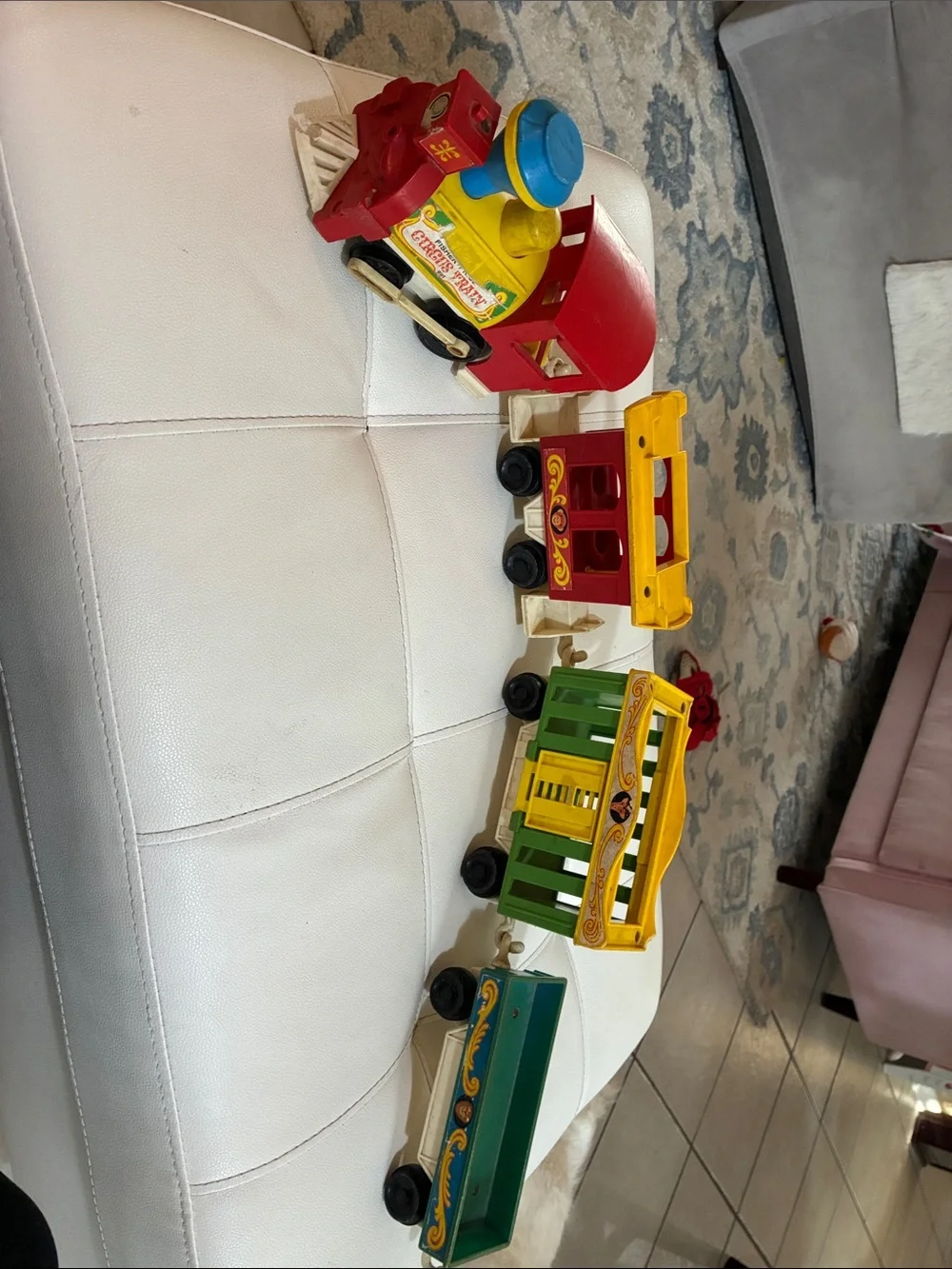 Vintage Fisher Price Little People Circus Train, 1970s